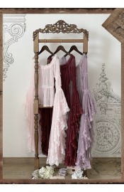 Forest Song Chloris Longer Bell Sleeve Blouse(Pre-Order/6 Colours/Full Payment Without Shipping)